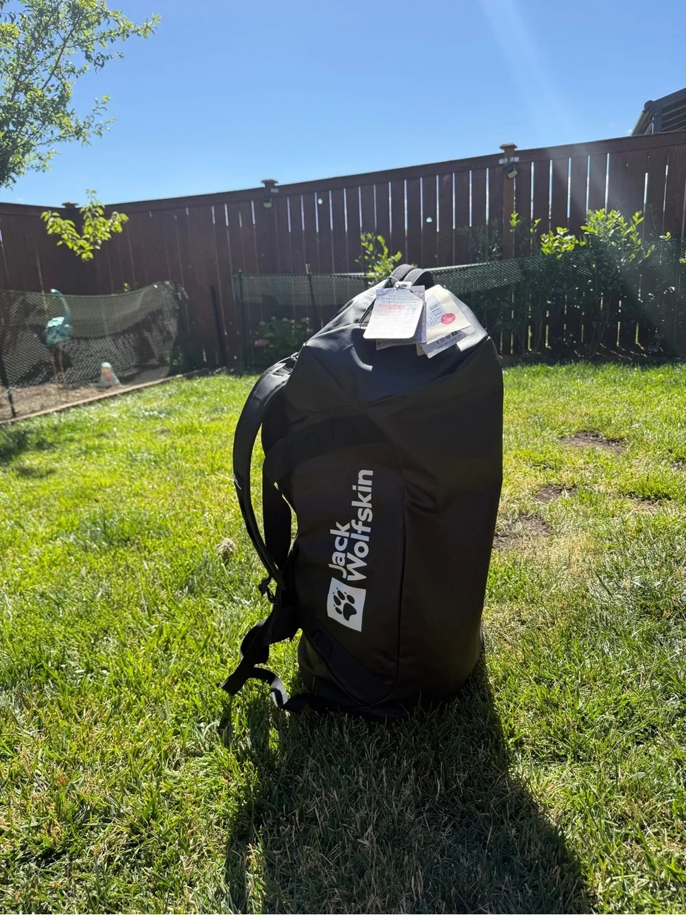 Jack Wolfskin Expdn 100L Heavy Duty Duffle Bag Ultra Durable - Water Resistance